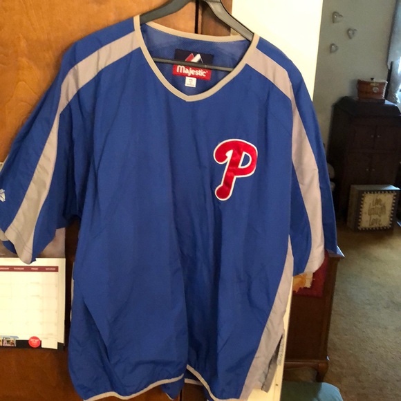 majestic batting jacket